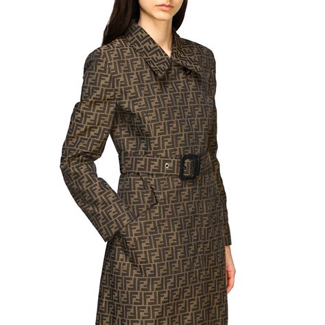 fendi coar|Fendi women' s trench coats.